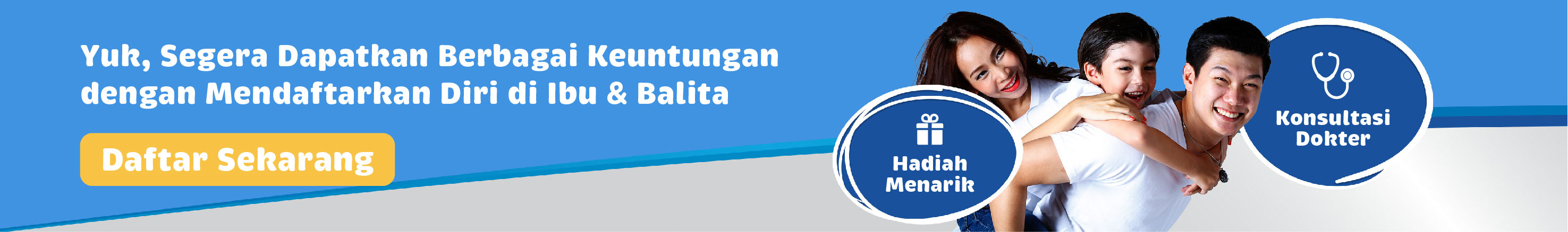 Daftar sekarang dan dapatkan banyak keuntungan