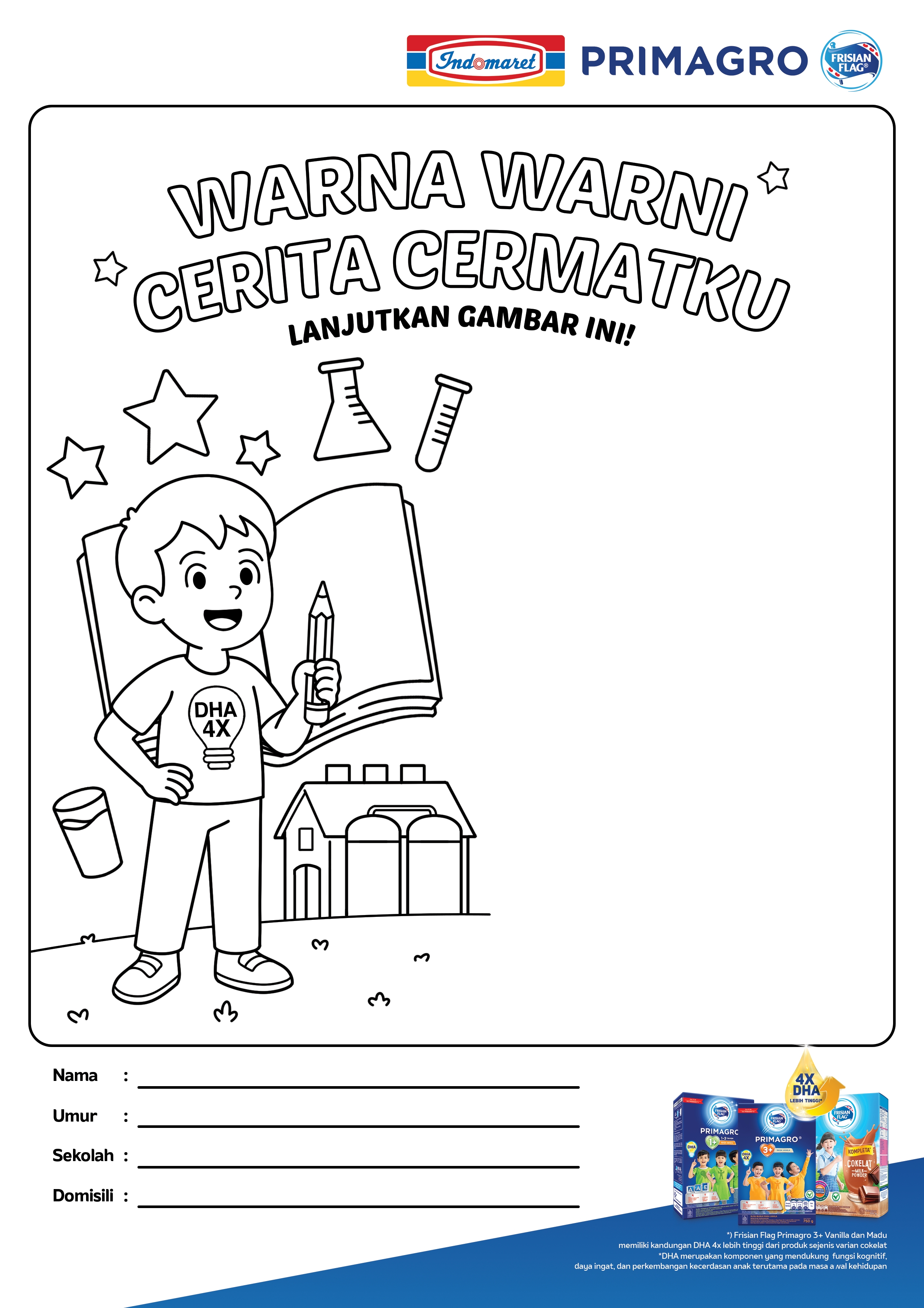 Kategori C : Kelas 4-6 SD atau usia 10 - 12 tahun