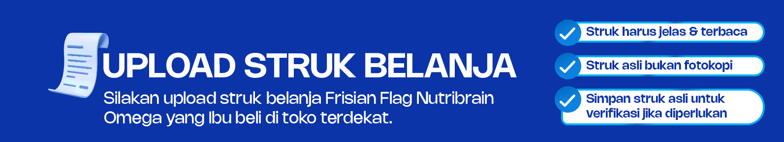 Upload Struk Belanja (dummy)