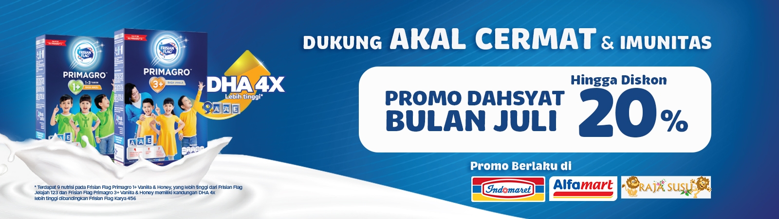 Promo Dahsyat bulan Juli! <br> Diskon s/d 20%!