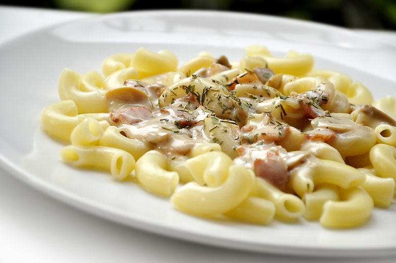makaroni carbonara untuk MPASI 1 tahun penambah berat badan - Ibudanbalita