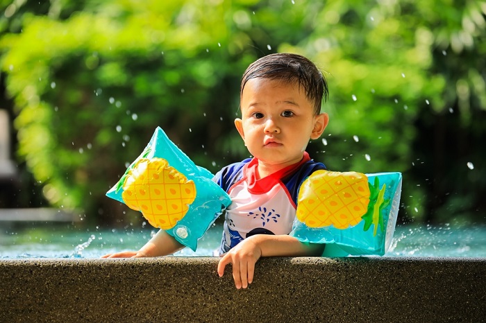 Jenis pelampung jaket untuk bayi