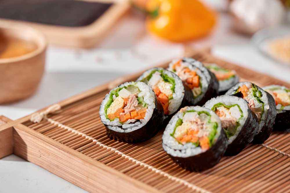 Resep camilan sehat menggunakan rumput laut kimbap