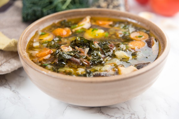 Resep sayur kale telur wortel MPASI