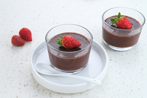 resep puding cokelat susu - ibudanbalita