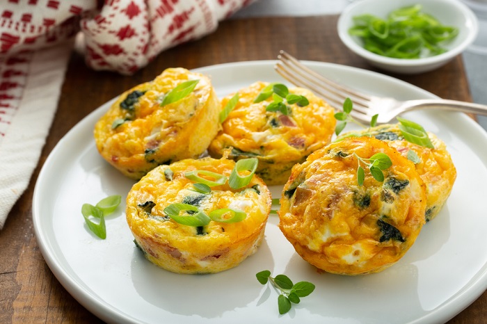 Broccoli Egg White Muffin