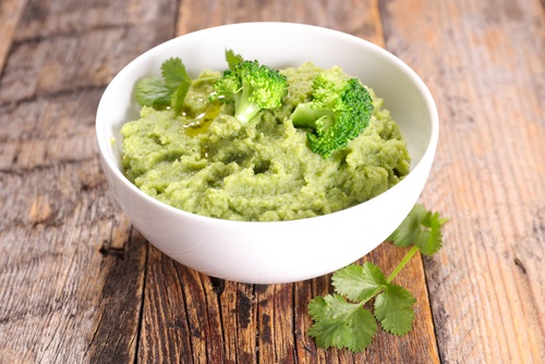 puree brokoli kentang makanan bayi 6 bulan untuk kecerdasan otak - ibudanbalita