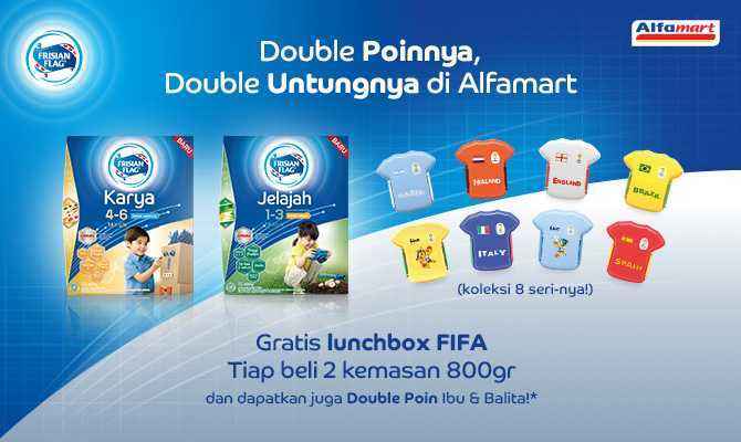 Double Point Untuk Frisian Flag Jelajah Karya 800gr Di Alfamart
