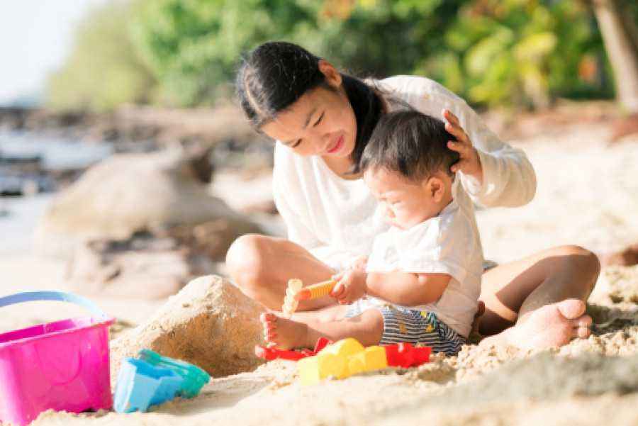 6 Permainan Pantai yang Bermanfaat Bagi Anak