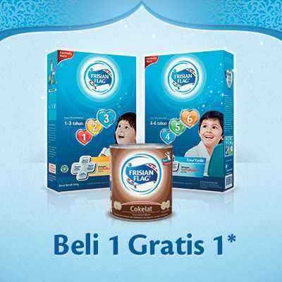 Beli Frisian Flag Primagro 1+ atau Primagro 3+, GRATIS Frisian Flag Cokelat!