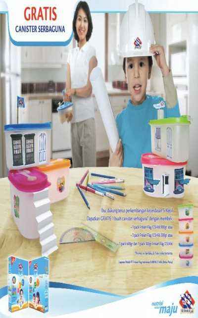 Warnai Pertumbuhan Si Kecil dengan Canister Serbaguna